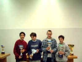 i cadetti: Emile, Francesco, Christian e Jean Pierre