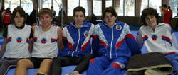 Alessia e Davide Annovazzi, Stefano Cresto, Andrea e Alessandro Servalli