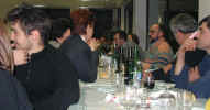 un momento della cena