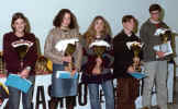 La premiazione della categoria Cadetti/e