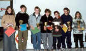 Premiazione della categoria Ragazzi/e