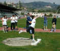 Chiara al getto del peso