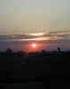 tramonto dal pulmino