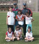 il gruppo esordienti con Paolo e Lallo