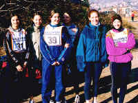gruppo atlete della corsa campestre